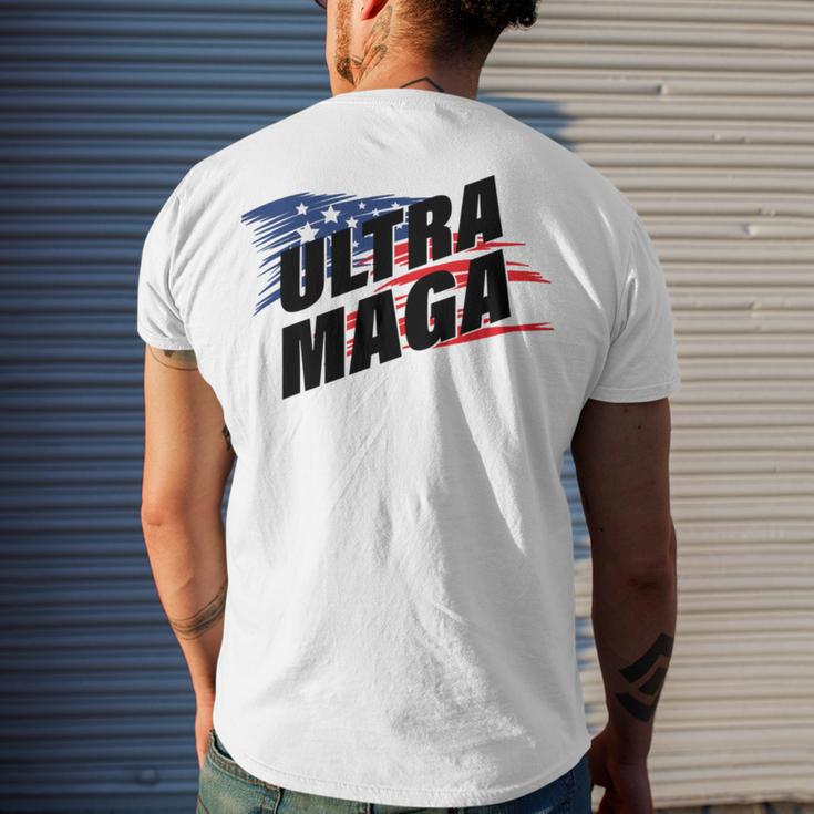 Copy Of Ultra Maga Men's Crewneck Short Sleeve Back Print T-shirt Gifts for Him