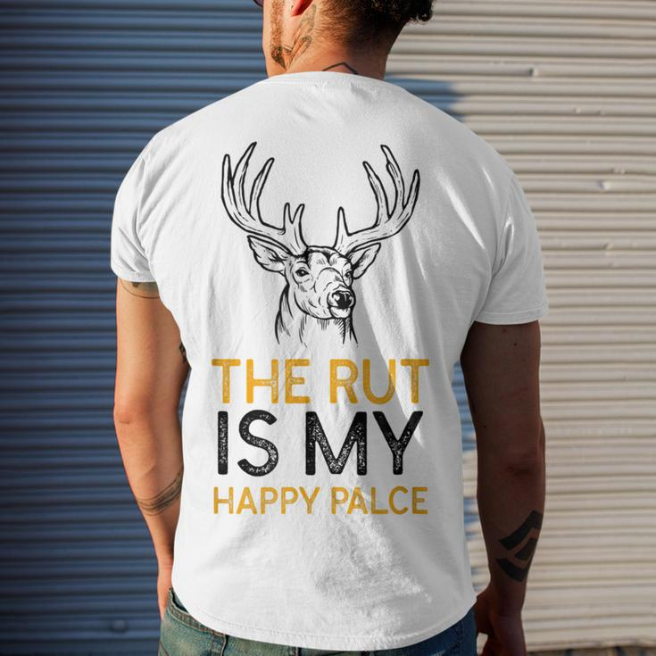 Deer Gear For Deer Hunter - Hunting Men's T-shirt Back Print Gifts for Him