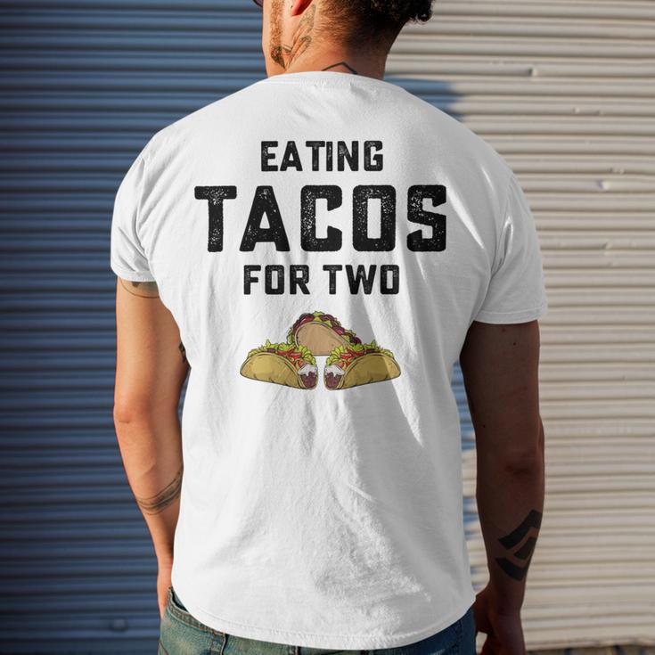 Eating Tacos For Two Men's Crewneck Short Sleeve Back Print T-shirt Gifts for Him