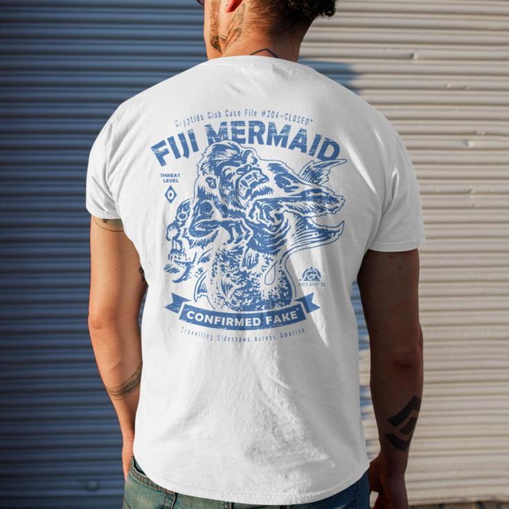 Fiji Mermaid - Cryptids Club Case File 204 193 Trending Shirt Men's Crewneck Short Sleeve Back Print T-shirt Gifts for Him