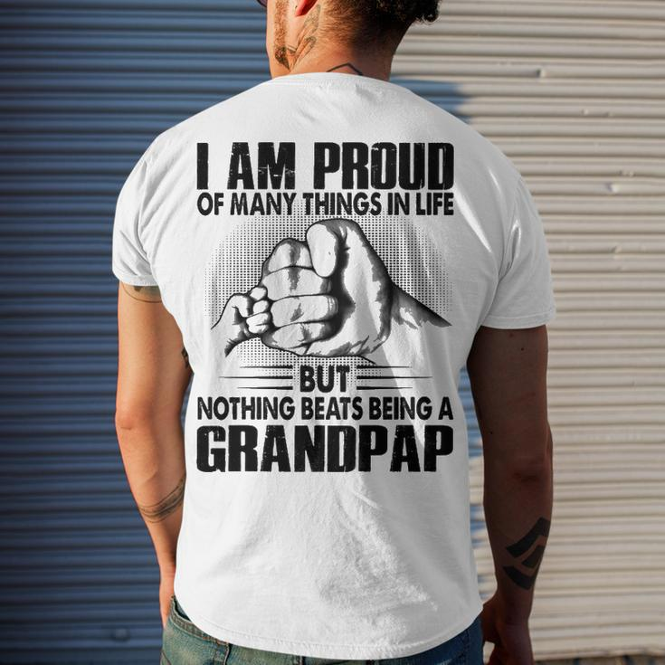 Grandpap Grandpa Nothing Beats Being A Grandpap Men's T-Shirt Back Print Gifts for Him