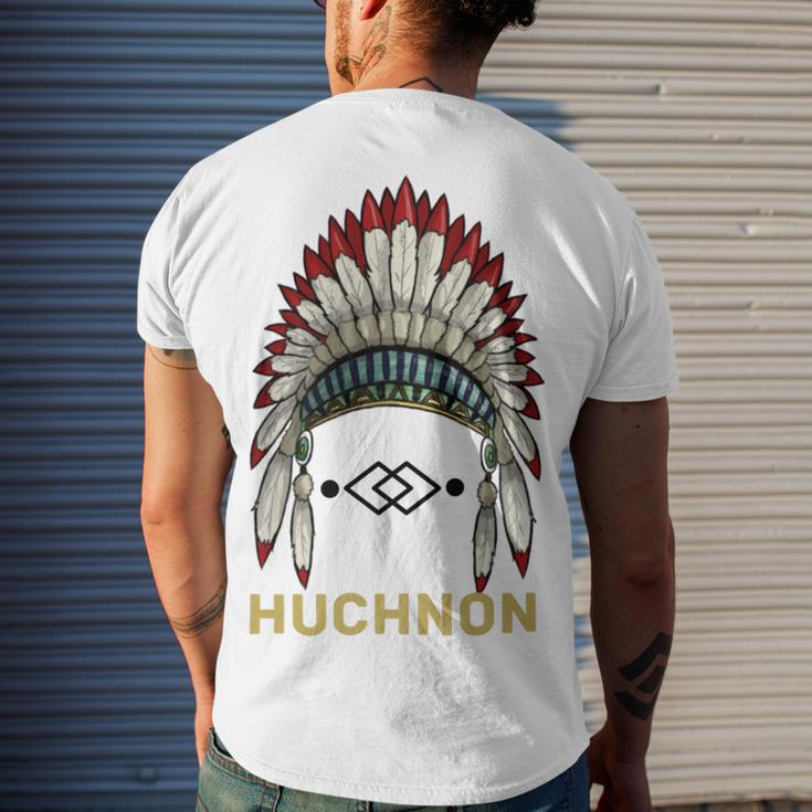 Huchnon Native American Tribe V5 Men's Crewneck Short Sleeve Back Print T-shirt Gifts for Him