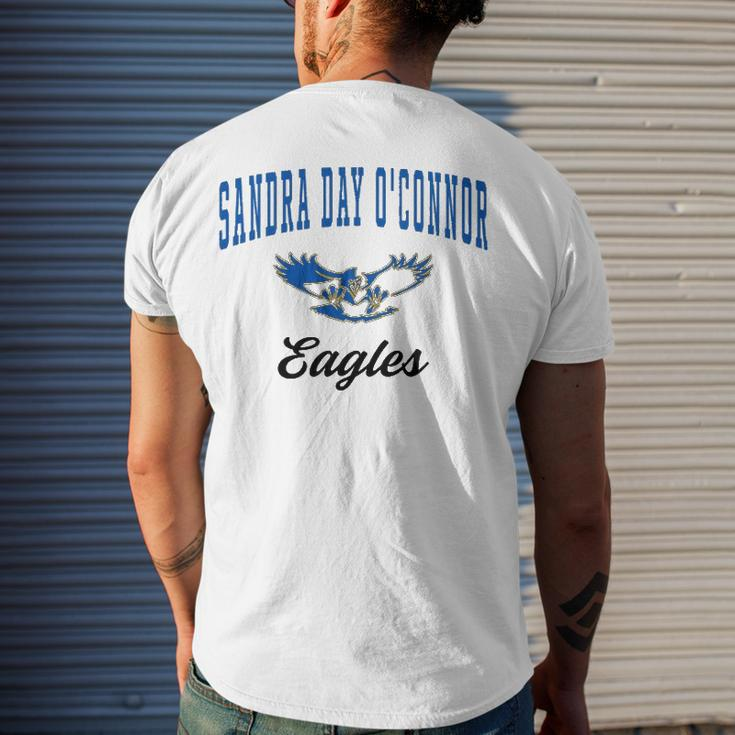 Sandra Day Oconnor High School Eagles Men's Back Print T-shirt Gifts for Him
