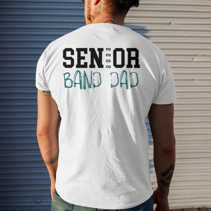 Senior 2022 Band Dad Men's Back Print T-shirt Gifts for Him