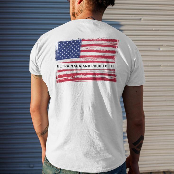 Ultra Maga And Proud Of It A Ultra Maga And Proud Of It V16 Men's Crewneck Short Sleeve Back Print T-shirt Gifts for Him