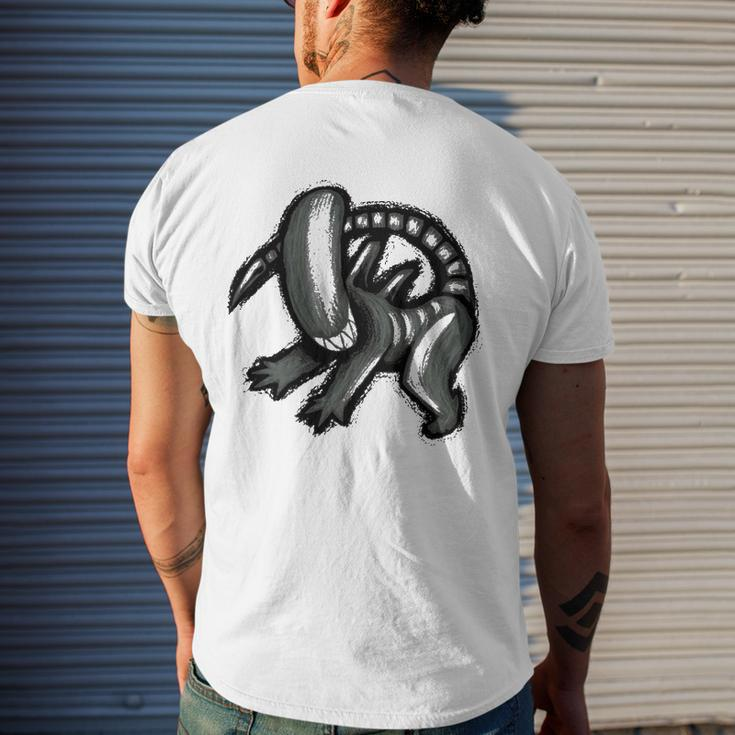 The Xeno King Xenomorph Xx121 Species Men's Back Print T-shirt Gifts for Him