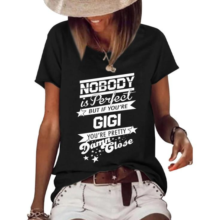Gigi Name Gift   If You Are Gigi Women's Short Sleeve Loose T-shirt