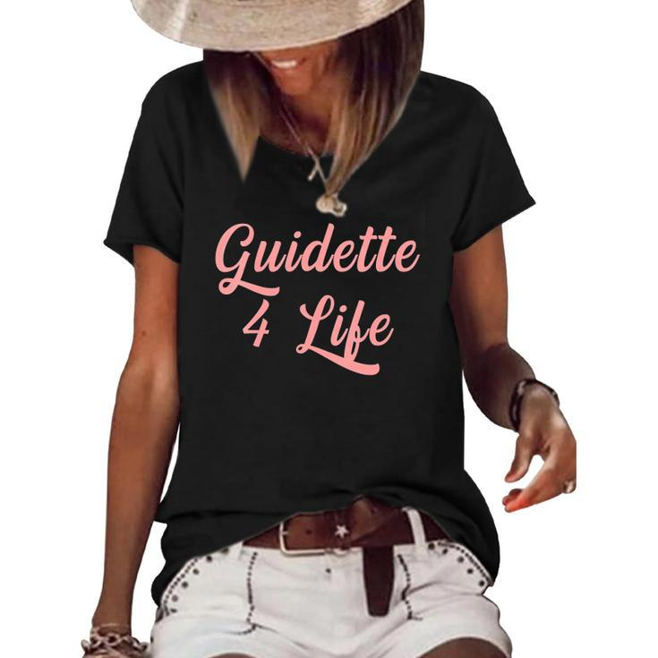 Womens Partys Here Gtl New Jersey Gifts Guidette Keto Nj Shore Women's Short Sleeve Loose T-shirt