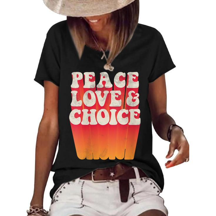Womens Womens Rights Pro Choice Feminist Fashion   Women's Short Sleeve Loose T-shirt