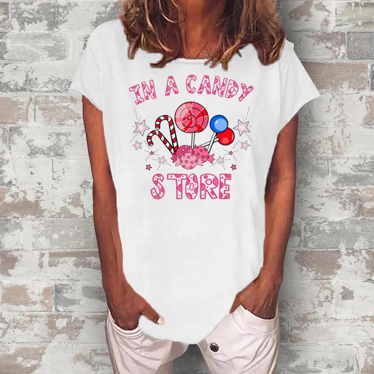 Kid In A Candy Store  35 Trending Shirt Women's Loosen Crew Neck Short Sleeve T-Shirt