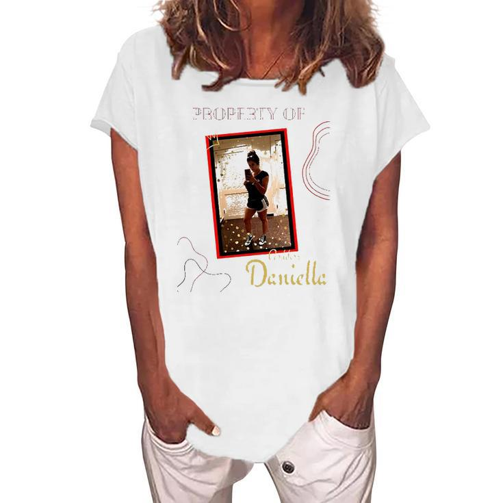 Property Of Goddess Daniella Women's Loosen T-Shirt
