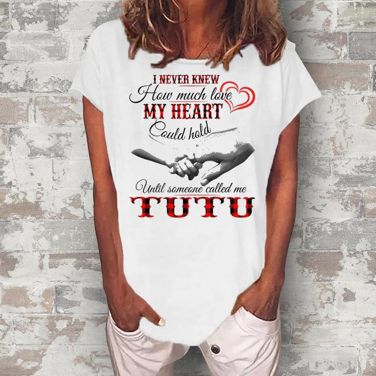 Tutu Grandma Until Someone Called Me Tutu Women's Loosen T-shirt