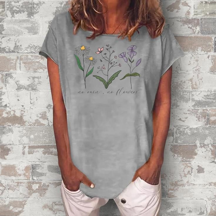 Plant Flower Wildflower Gardening Lover Women's Loosen T-Shirt