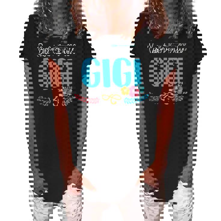 Gigi Grandma Gift   Blessed To Be Called Gigi Women's Loosen Crew Neck Short Sleeve T-Shirt