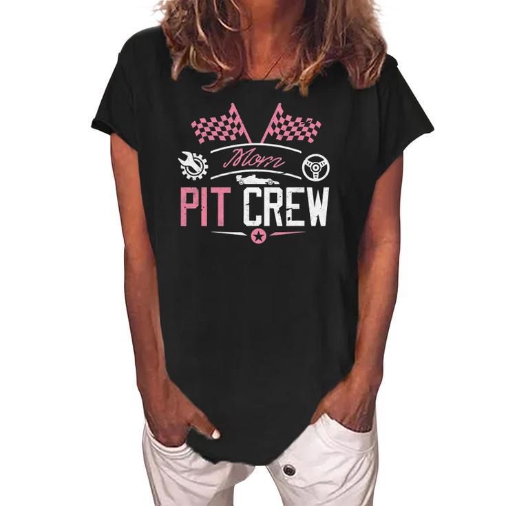 Racing Mom Handler Sherpa Jacket – Premium Heavyweight Pit Crew Hoodie Pink