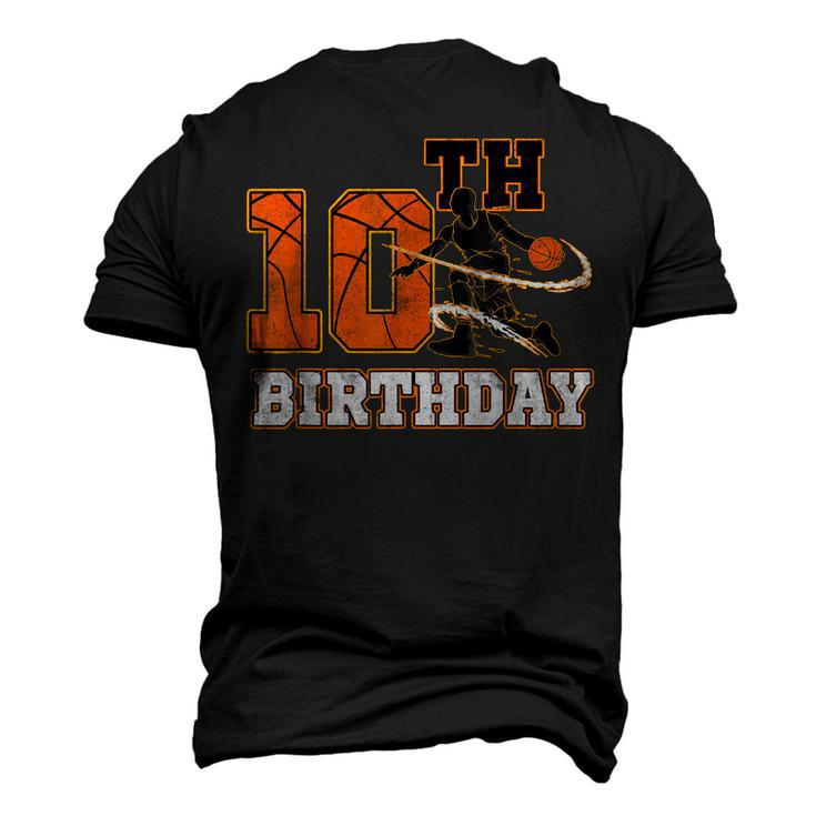10Th Birthday Basketball Kids Boys Men Sport Lovers Men's 3D T-shirt Back Print