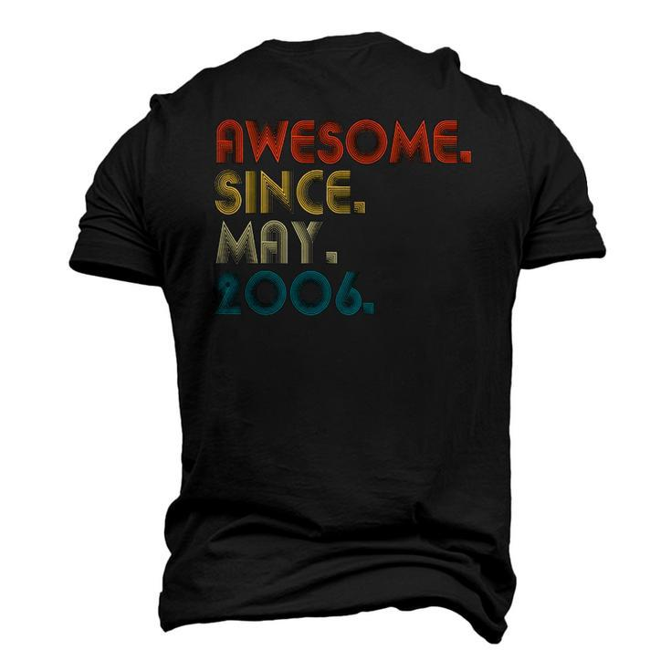 16 Years Old Awesome Since May 2006 16Th Birthday Men's 3D T-Shirt Back Print