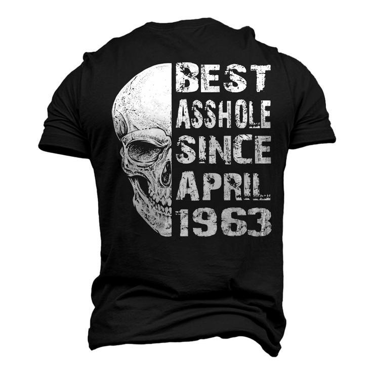 1963 April Birthday V2 Men's 3D T-shirt Back Print