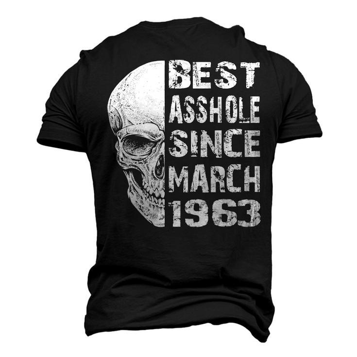 1963 March Birthday V2 Men's 3D T-shirt Back Print