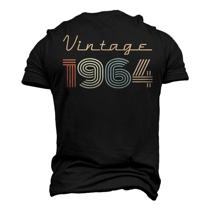 1964 Birthday Vintage 1964 Men's 3D T-shirt Back Print