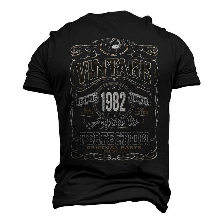 1982 Birthday Vintage 1982 Aged To Perfection Men's 3D T-shirt Back Print