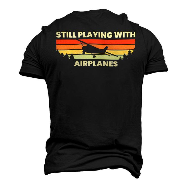 Airplane Aviation Still Playing With Airplanes 10Xa43 Men's 3D Print Graphic Crewneck Short Sleeve T-shirt