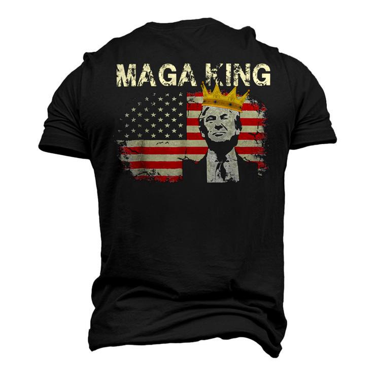 Anti Joe Biden Ultra Maga The Return Of The Great Maga King       V2 Men's 3D Print Graphic Crewneck Short Sleeve T-shirt