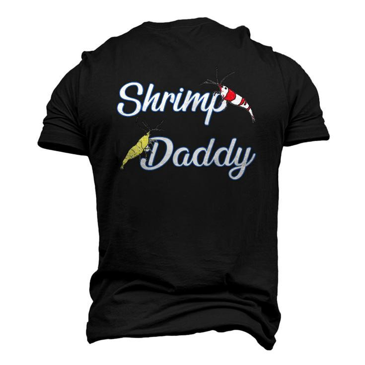 Aquarium Shrimp Daddy Aquascaping Fathers Day Men's 3D T-Shirt Back Print