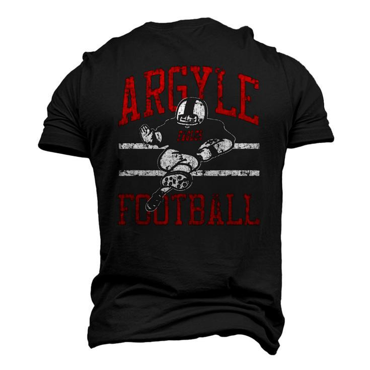 Argyle Eagles Fb Player Vintage Football Men's 3D T-Shirt Back Print
