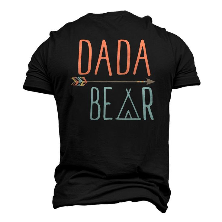 Arrow Tribal Dada Bear Fathers Day Men's 3D T-Shirt Back Print