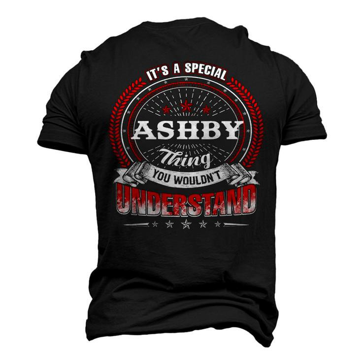 Ashby Shirt Family Crest Ashby T Shirt Ashby Clothing Ashby Tshirt Ashby Tshirt For The Ashby Men's 3D T-shirt Back Print