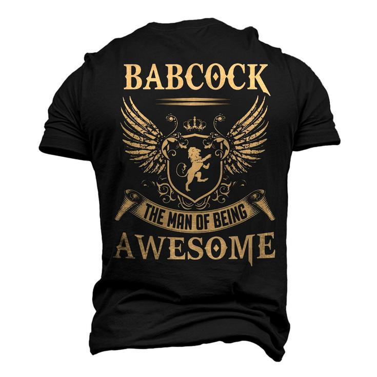 Babcock Name Babcock The Man Of Being Awesome Men's 3D T-shirt Back Print