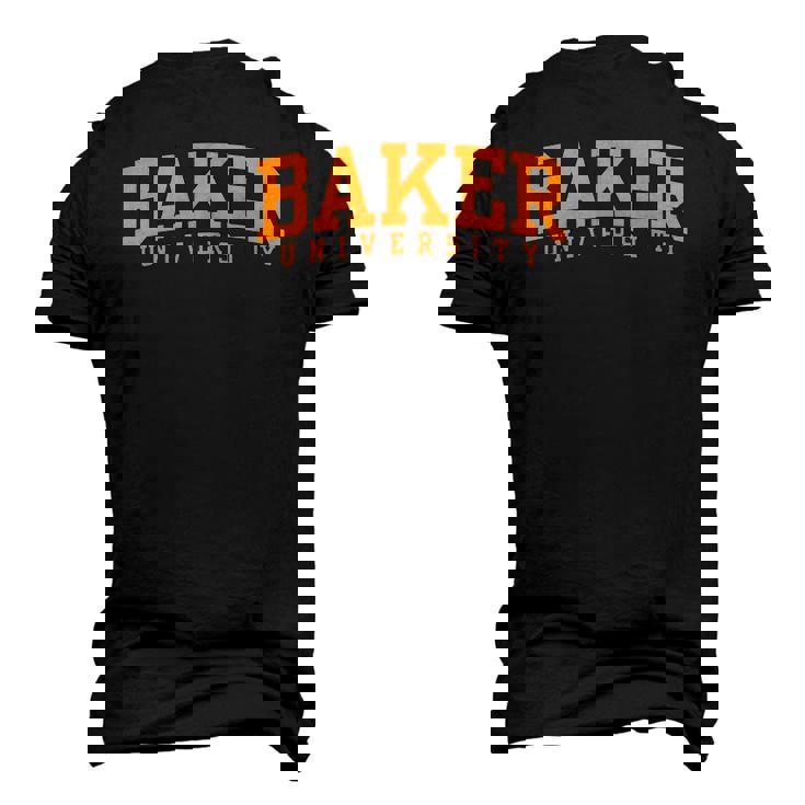 Baker University Oc0317 Private University Men's 3D T-Shirt Back Print