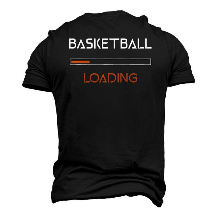 Basketball Loading For Basketballs Men's 3D T-Shirt Back Print
