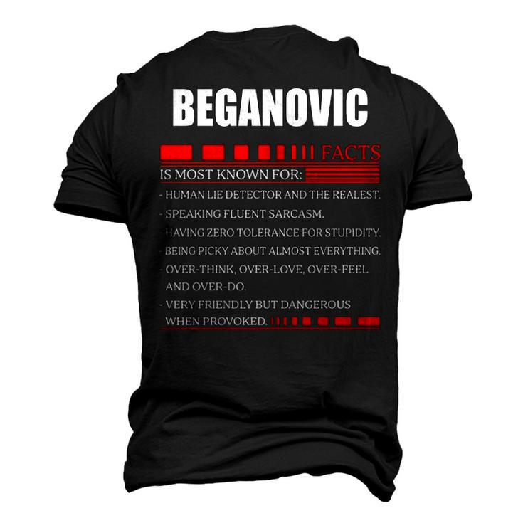 Beganovic Fact Fact T Shirt Beganovic Shirt For Beganovic Fact Men's 3D T-shirt Back Print