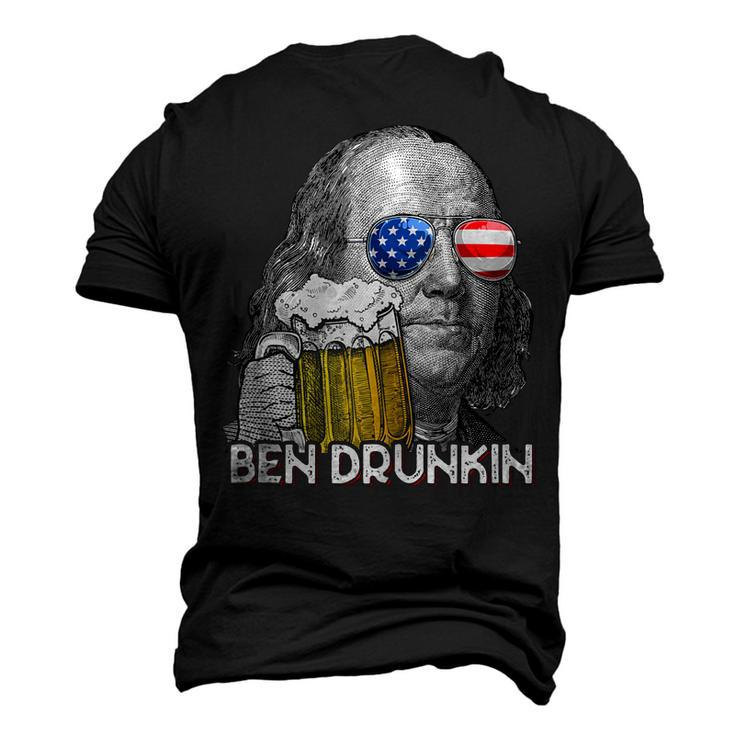 Ben Drankin Drunking 4Th Of July Beer Men Woman Men's 3D T-shirt Back Print