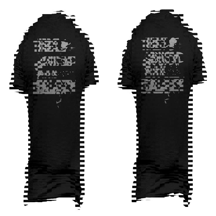 Mens The Best Bonus Dad In The Galaxy Sci Fi Tee Men's 3D T-Shirt Back Print