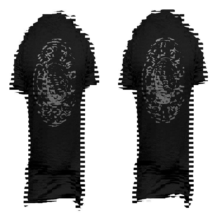 Mens Best Dad By Par Fathers Day Golf Lover Papa Golfer Men's 3D T-Shirt Back Print