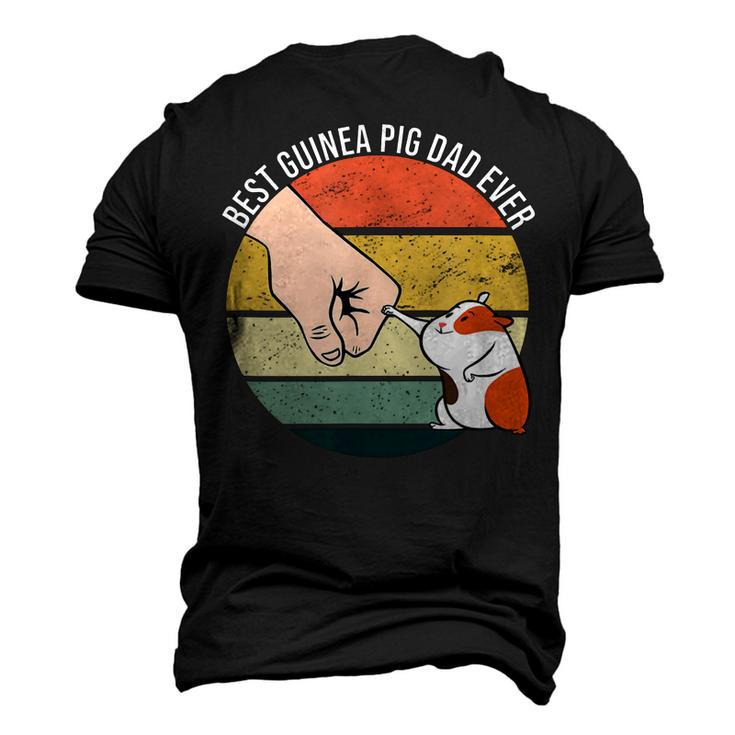 Best Guinea Pig Dad Ever Furry Potato Domestic Cavy Men's 3D Print Graphic Crewneck Short Sleeve T-shirt
