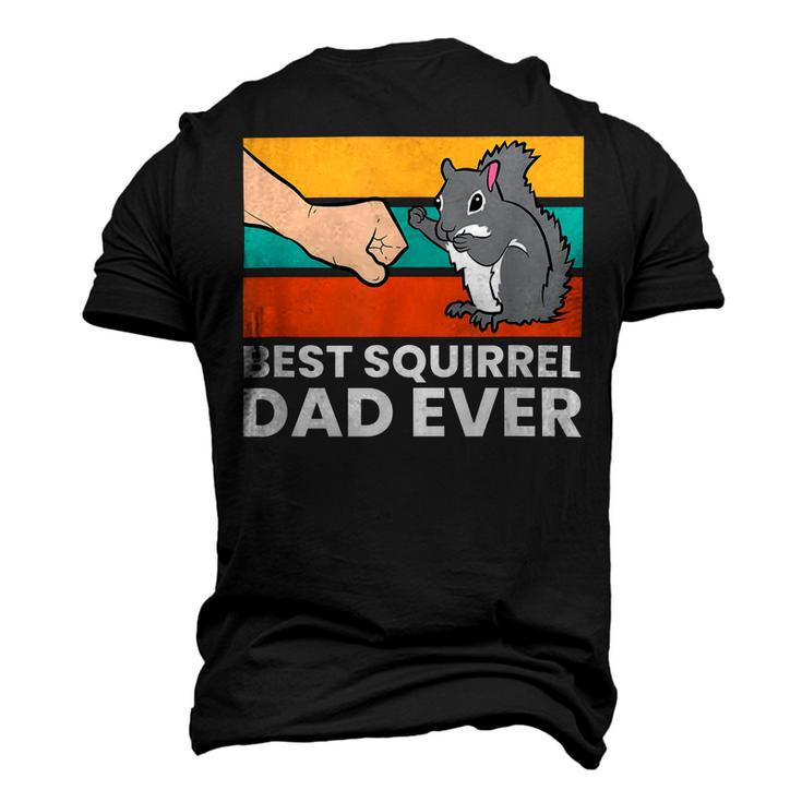 Best Squirrel Dad Ever Vintage Squirrel Men's 3D T-shirt Back Print