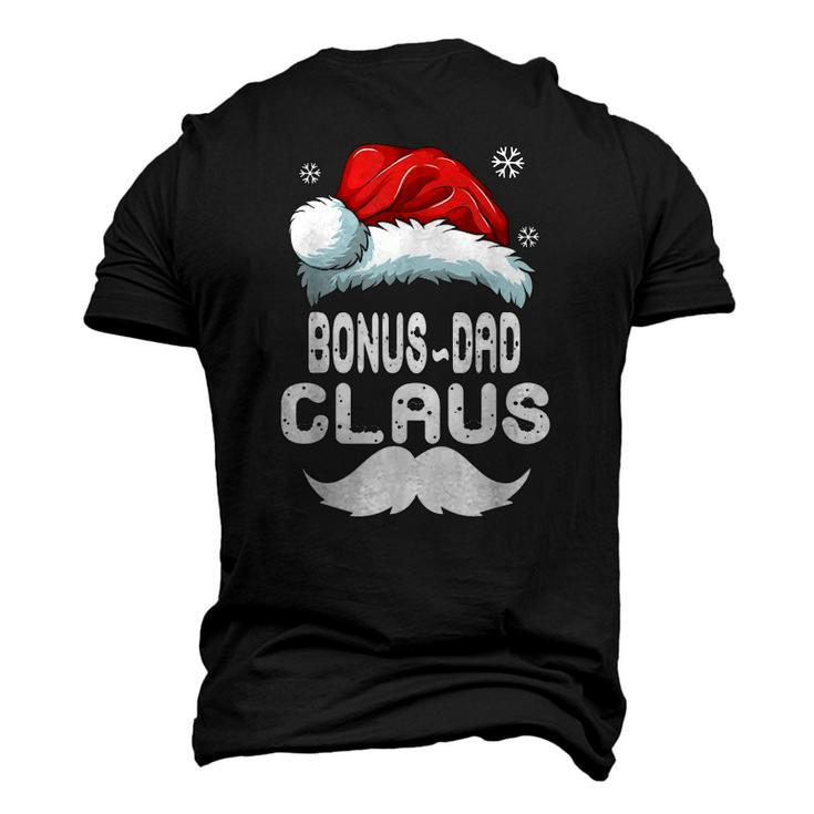Bonus-Dad Claus Matching Christmas Pajamas Xmas Santa Men's 3D T-Shirt Back Print