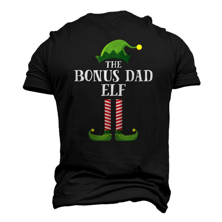 Bonus Dad Elf Matching Group Christmas Party Pajama Men's 3D T-Shirt Back Print