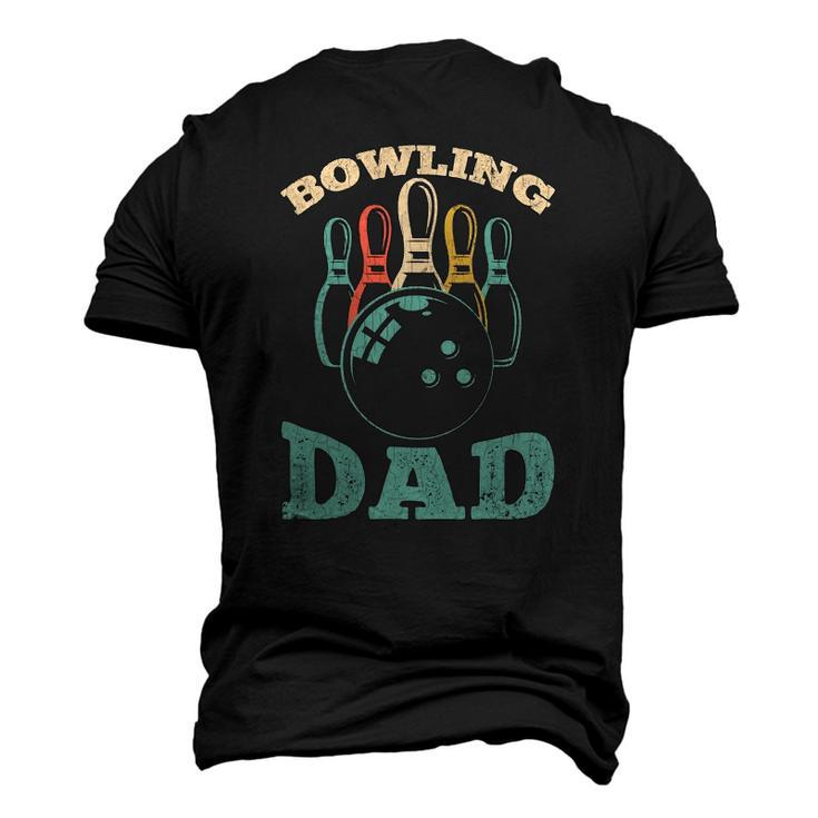 Bowling Dad Bowler Graphic For Fathers Day Men's 3D T-Shirt Back Print