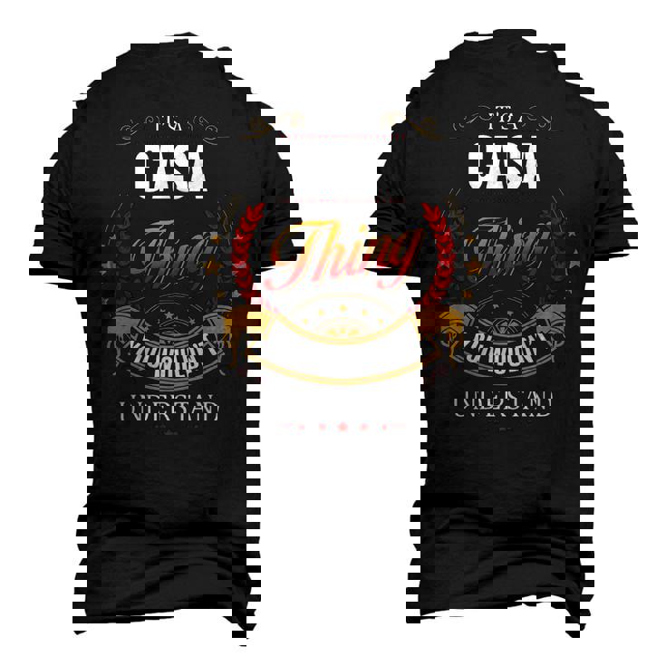Casa Shirt Family Crest Casa T Shirt Casa Clothing Casa Tshirt Casa Tshirt For The Casa Men's 3D T-shirt Back Print