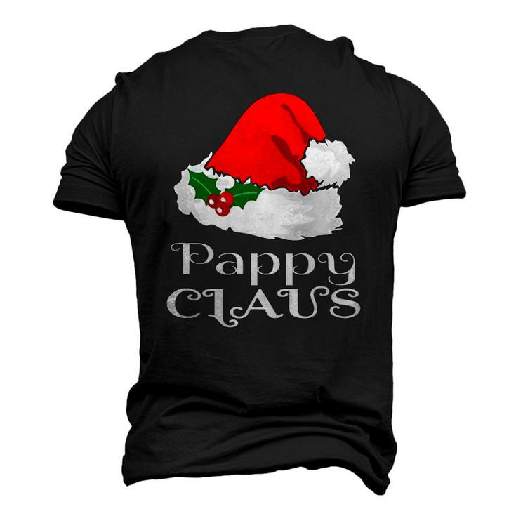 Christmas Pappy Claus Matching Pajama Mens Santa Hat X Mas Men's 3D T-Shirt Back Print