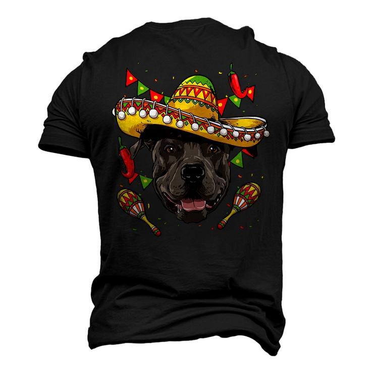Cinco De Mayo Pit Bull Men Women Kids Sombrero T-Shirt Men's 3D T-shirt Back Print