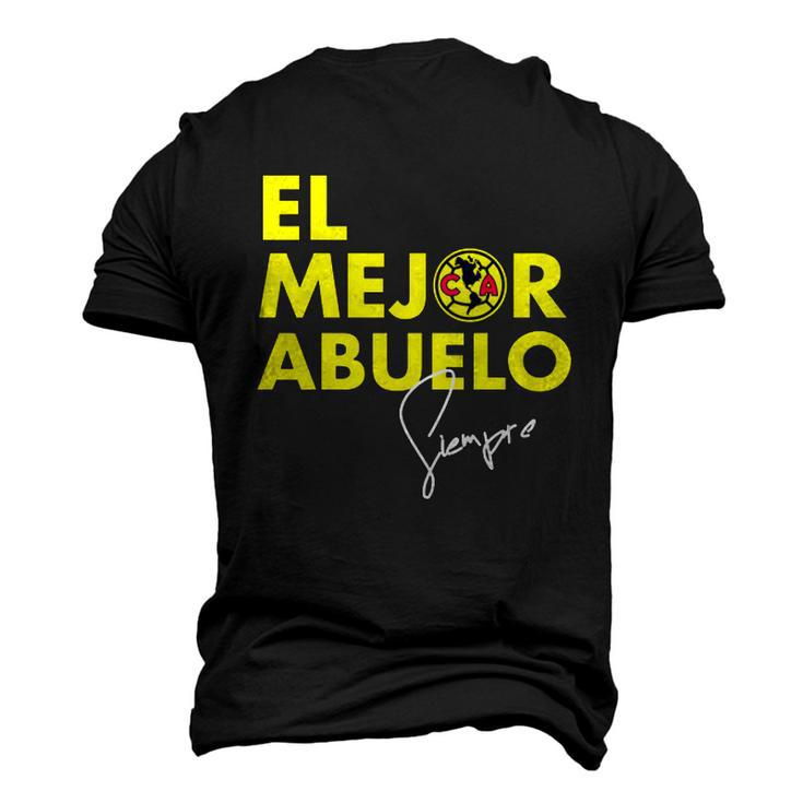 Club America El Mejor Abuelo  Men's 3D Print Graphic Crewneck Short Sleeve T-shirt