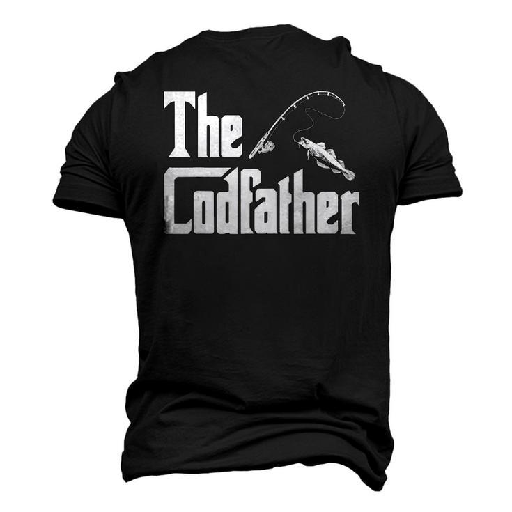 The Codfather Fish Angling Fishing Lover Humorous Men's 3D T-Shirt Back Print