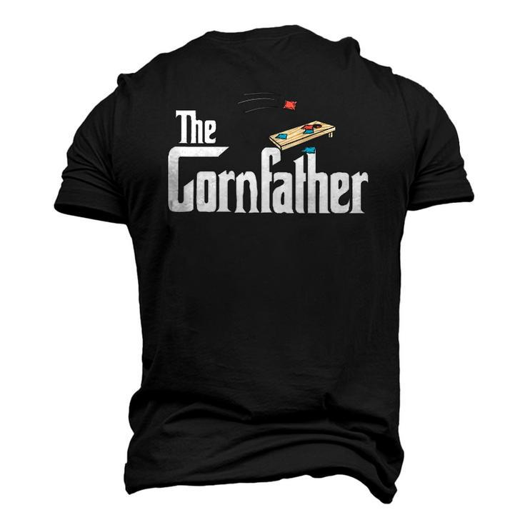 Mens Cornhole The Cornfather Men's 3D T-Shirt Back Print