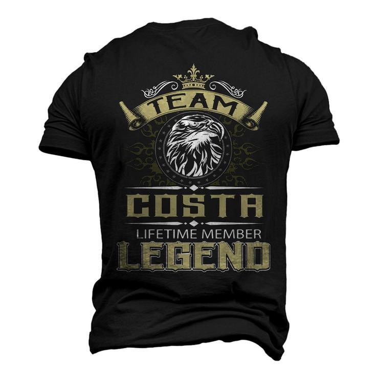 Costa Name Team Costa Lifetime Member Legend Men's 3D T-shirt Back Print